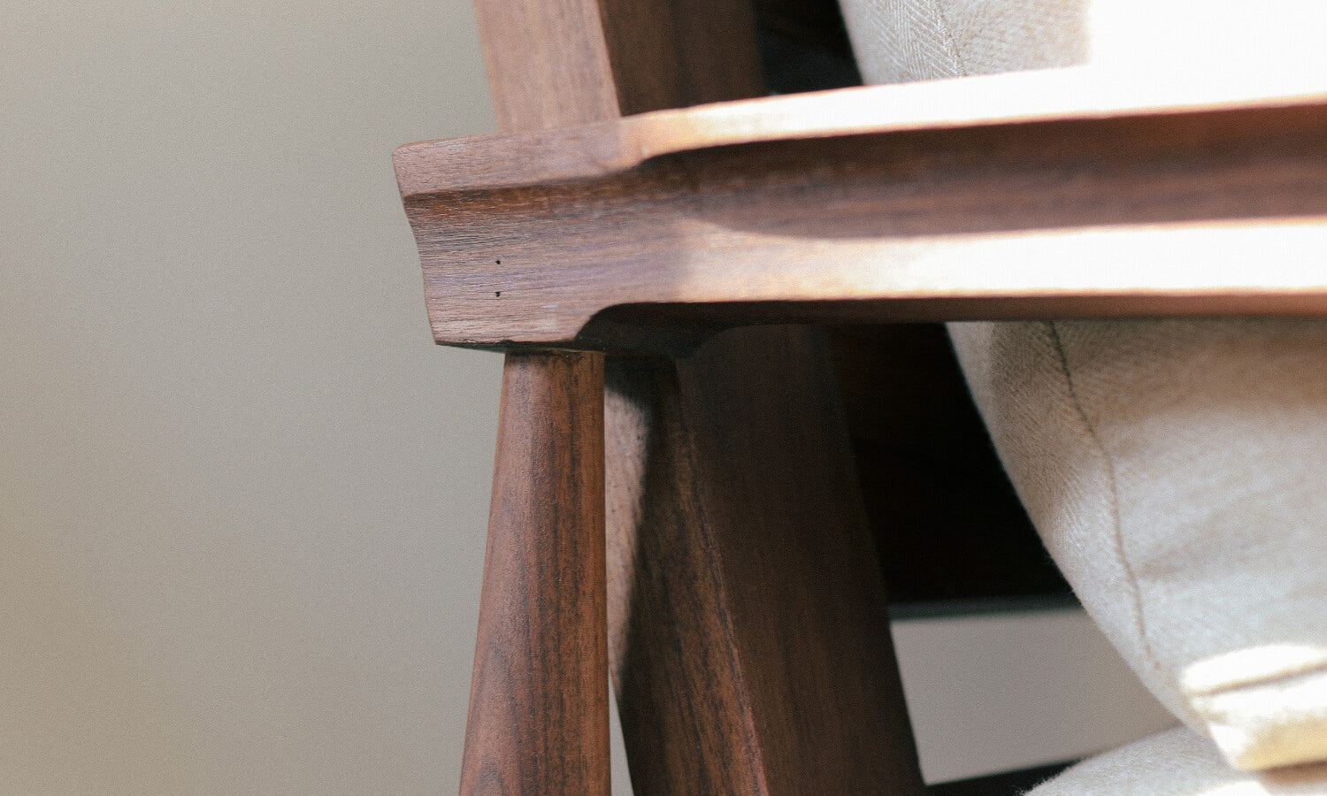 IRL: shown in walnut wood