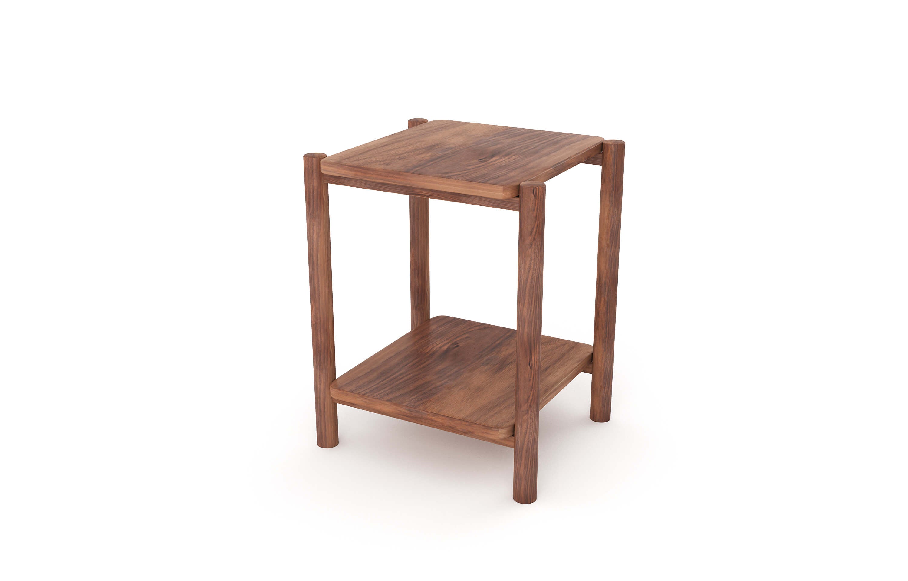 G: Iris Side Table in Walnut Wood