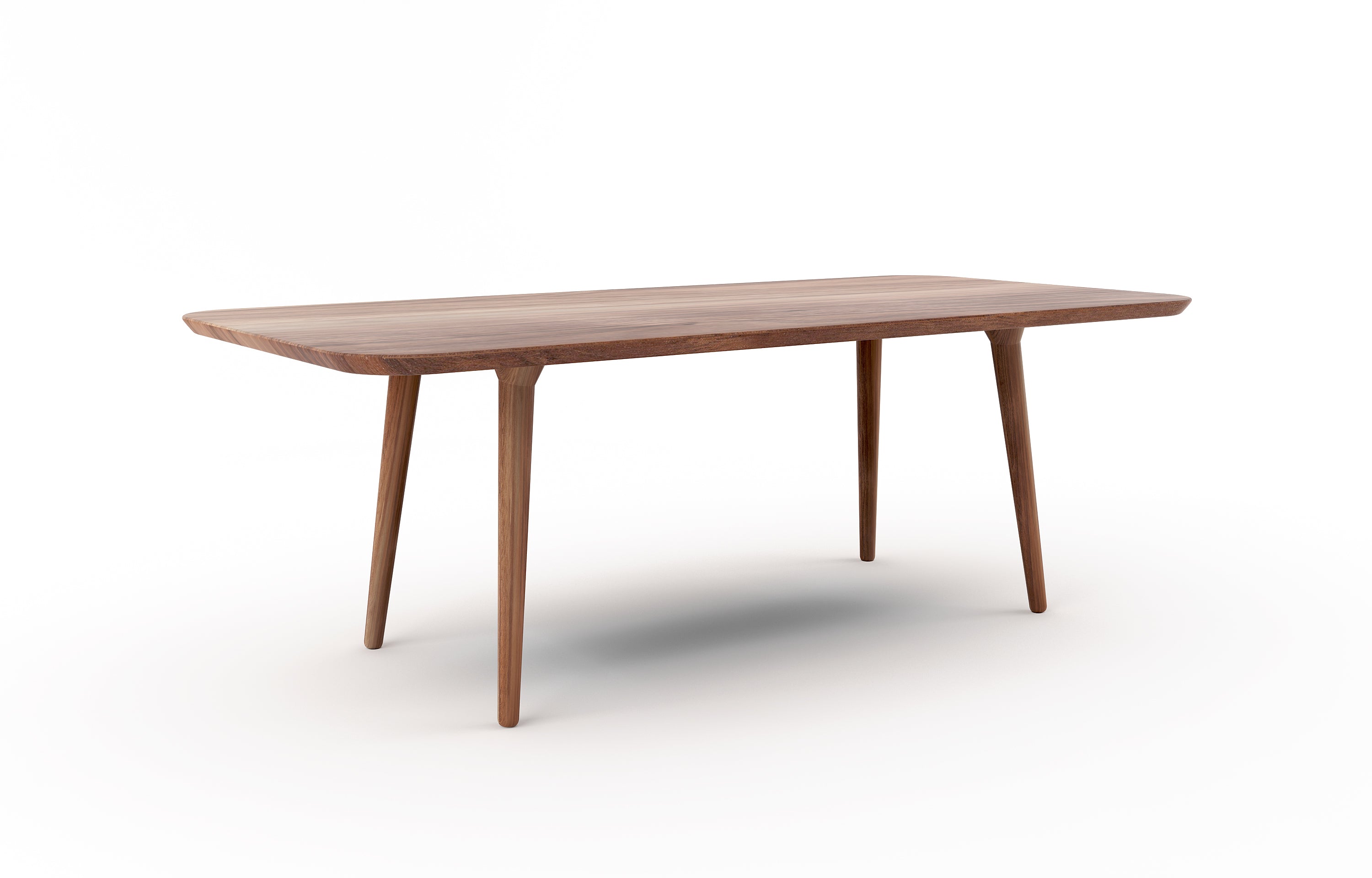 Voya Rectangular Dining Table in Walnut