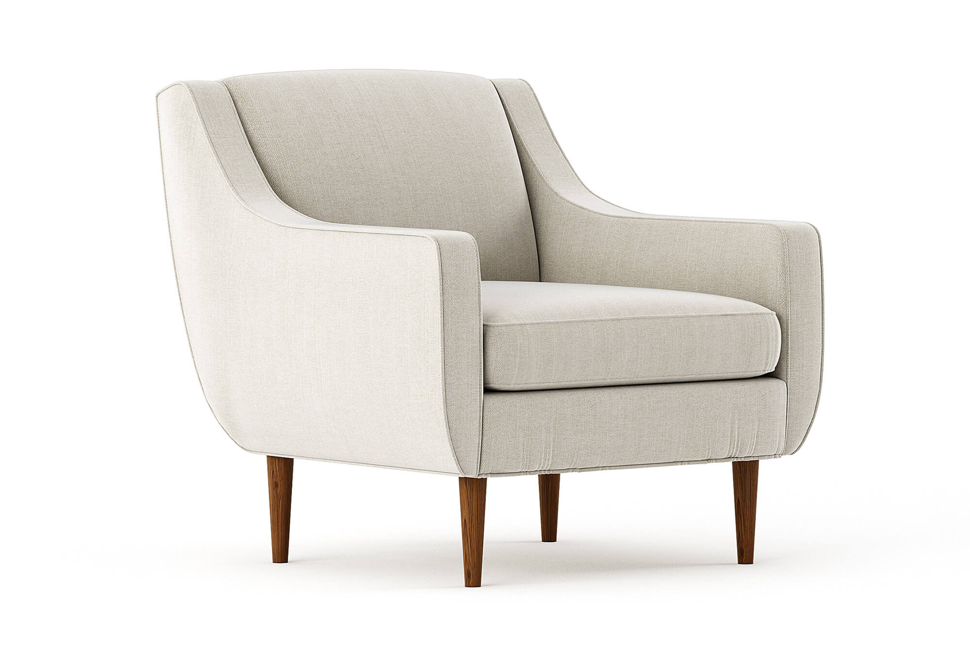 Shown in Linara Porridge fabric and Thom Cafe legs