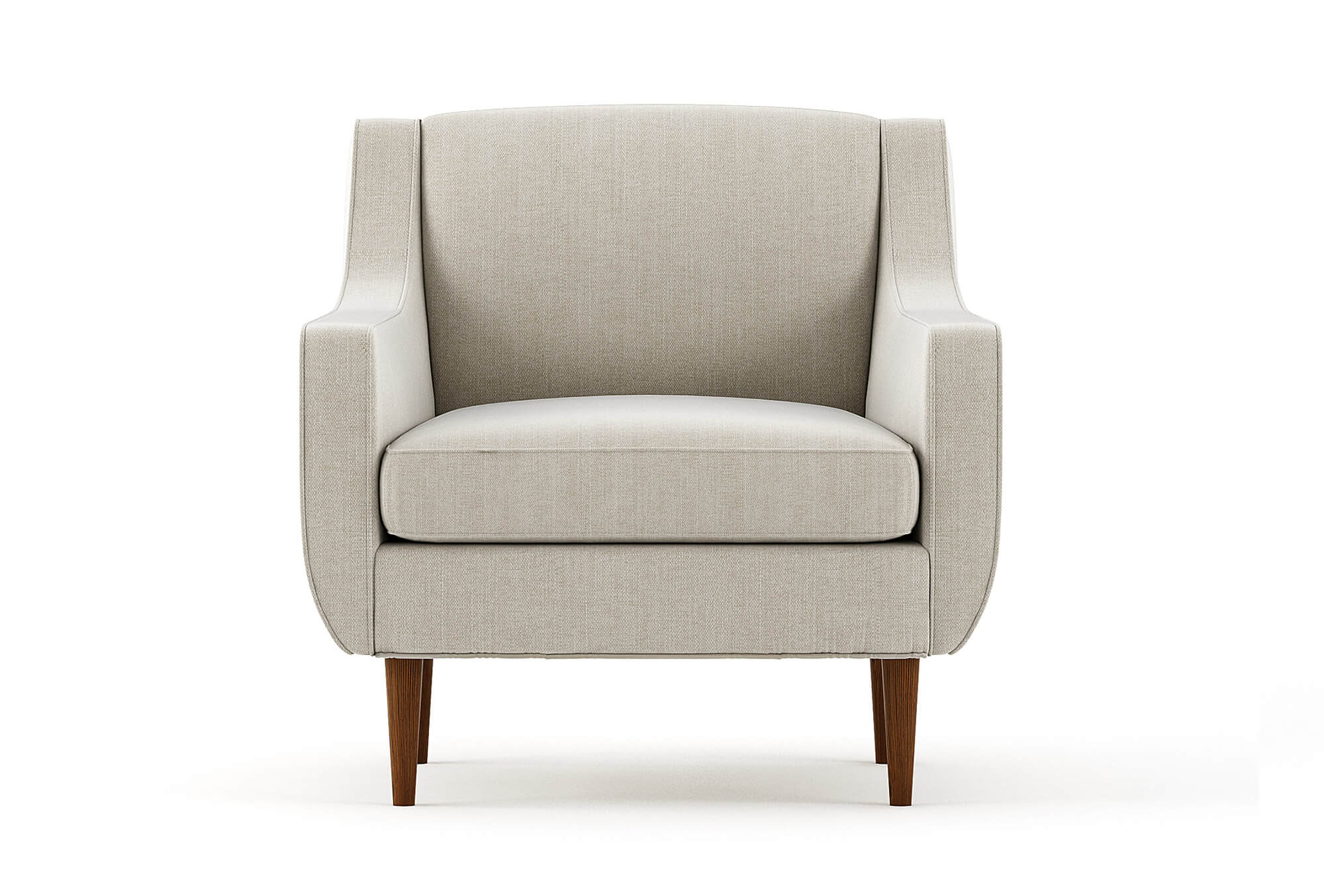 Shown in Linara Porridge fabric and Thom Cafe legs
