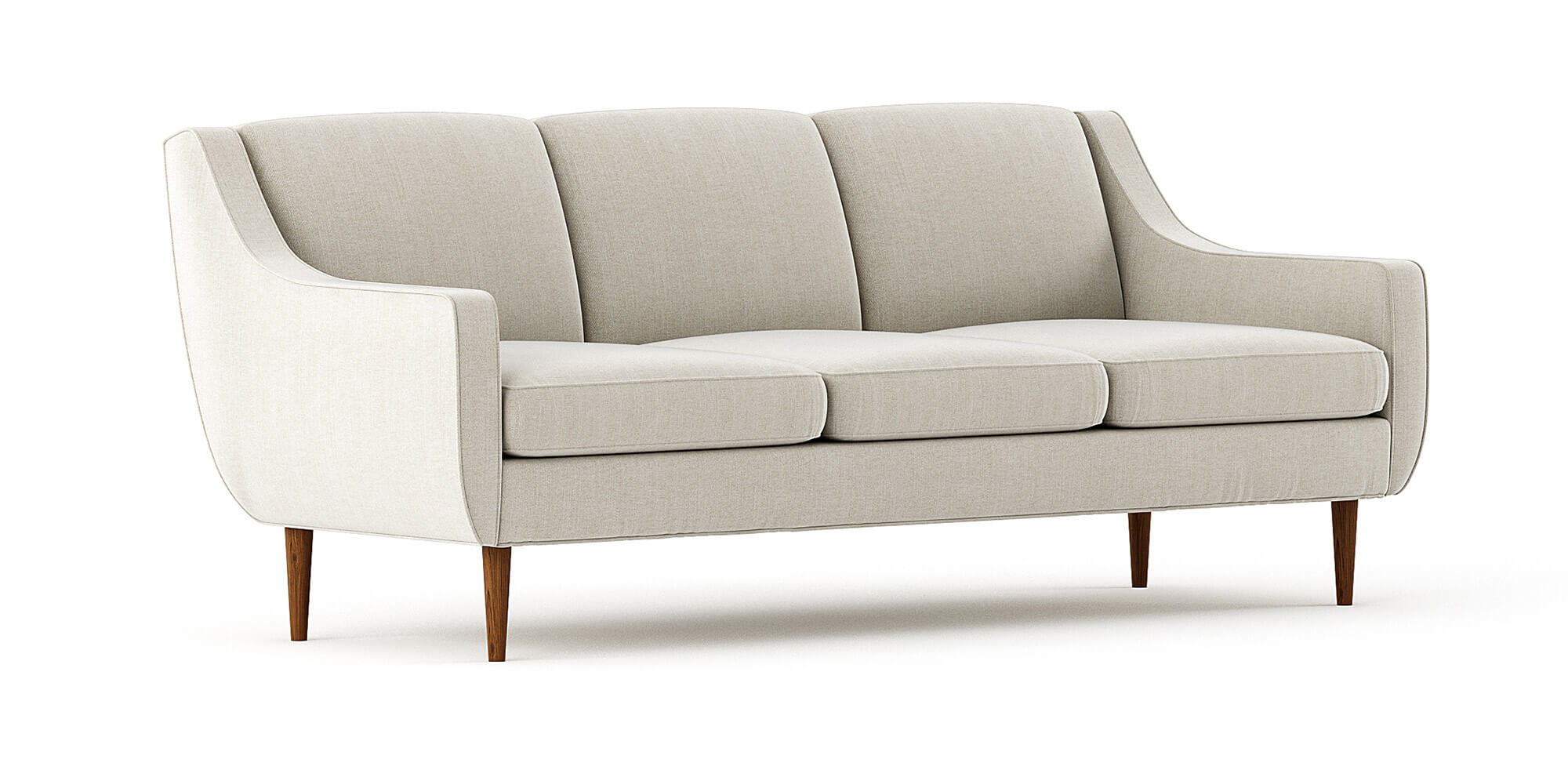 Shown in Linara Porridge fabric and Thom Cafe legs