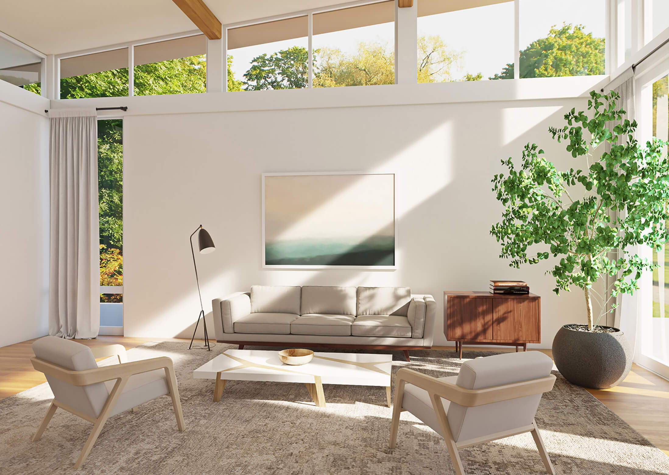 Kirnik Sofa in Latex + Wool