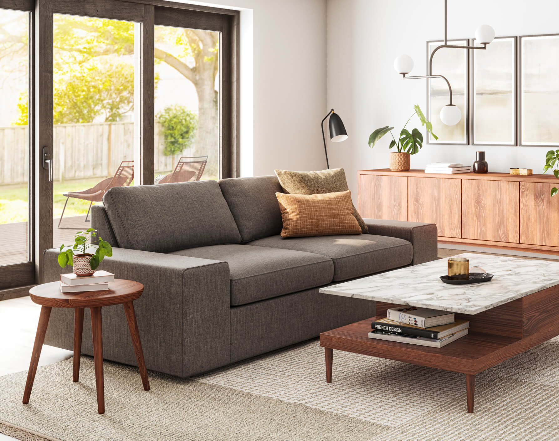 Blumen Sofa in Latex + Wool