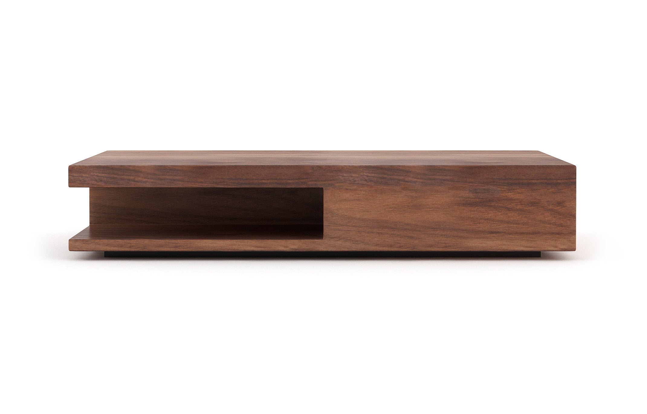 Shown in Walnut wood