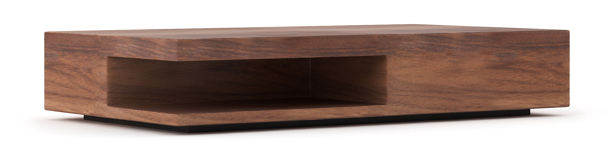 Shown in Walnut wood