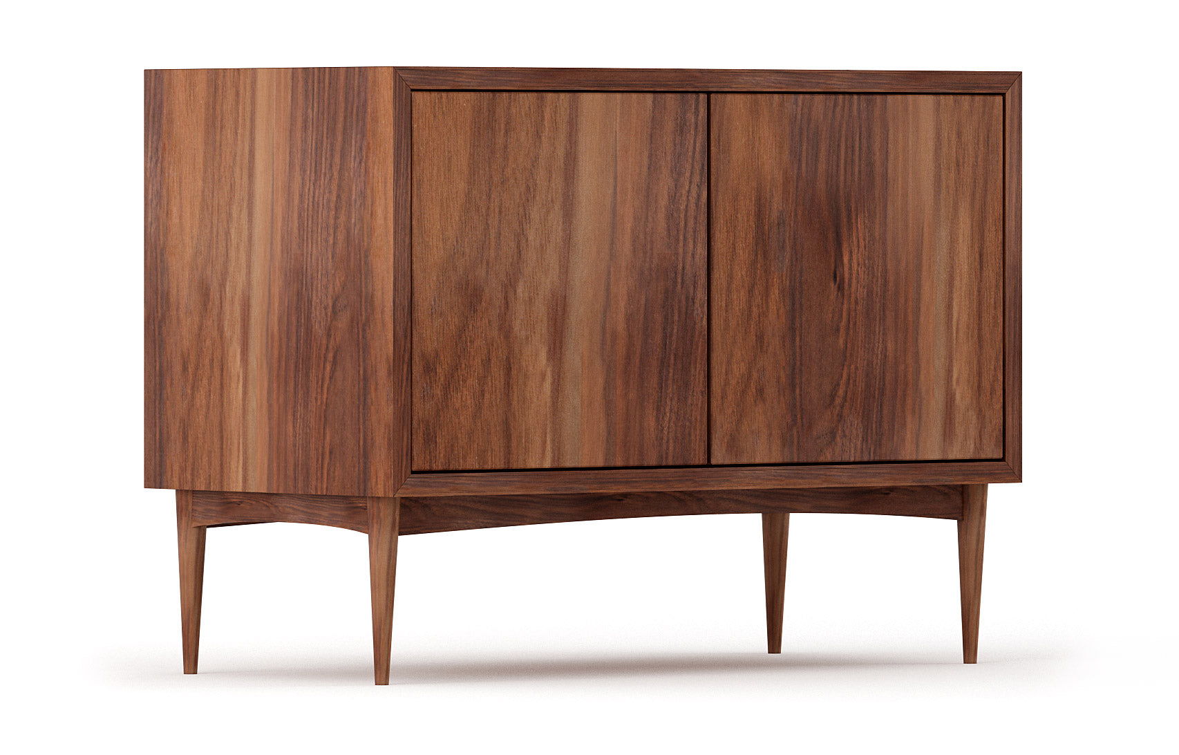 Shown in Walnut wood