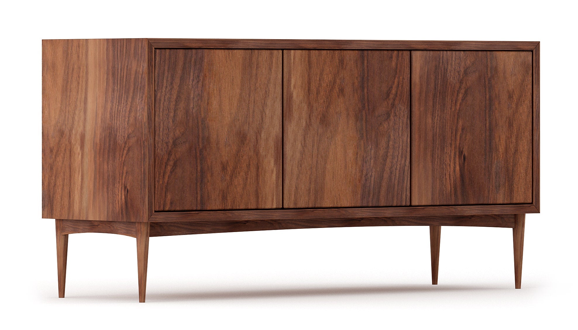 Shown in Walnut wood