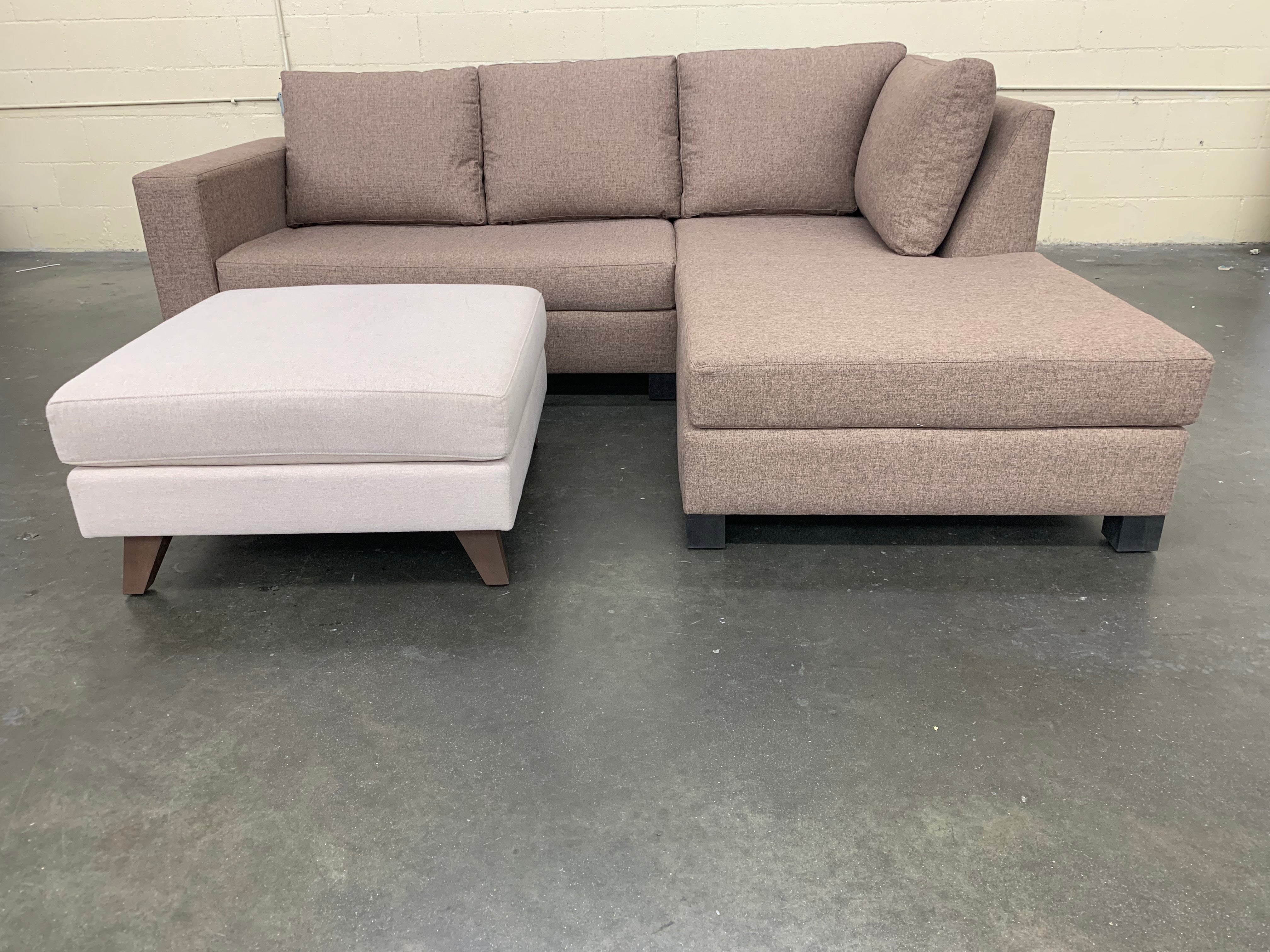 Rio Bumper Sectional and Ottoman
