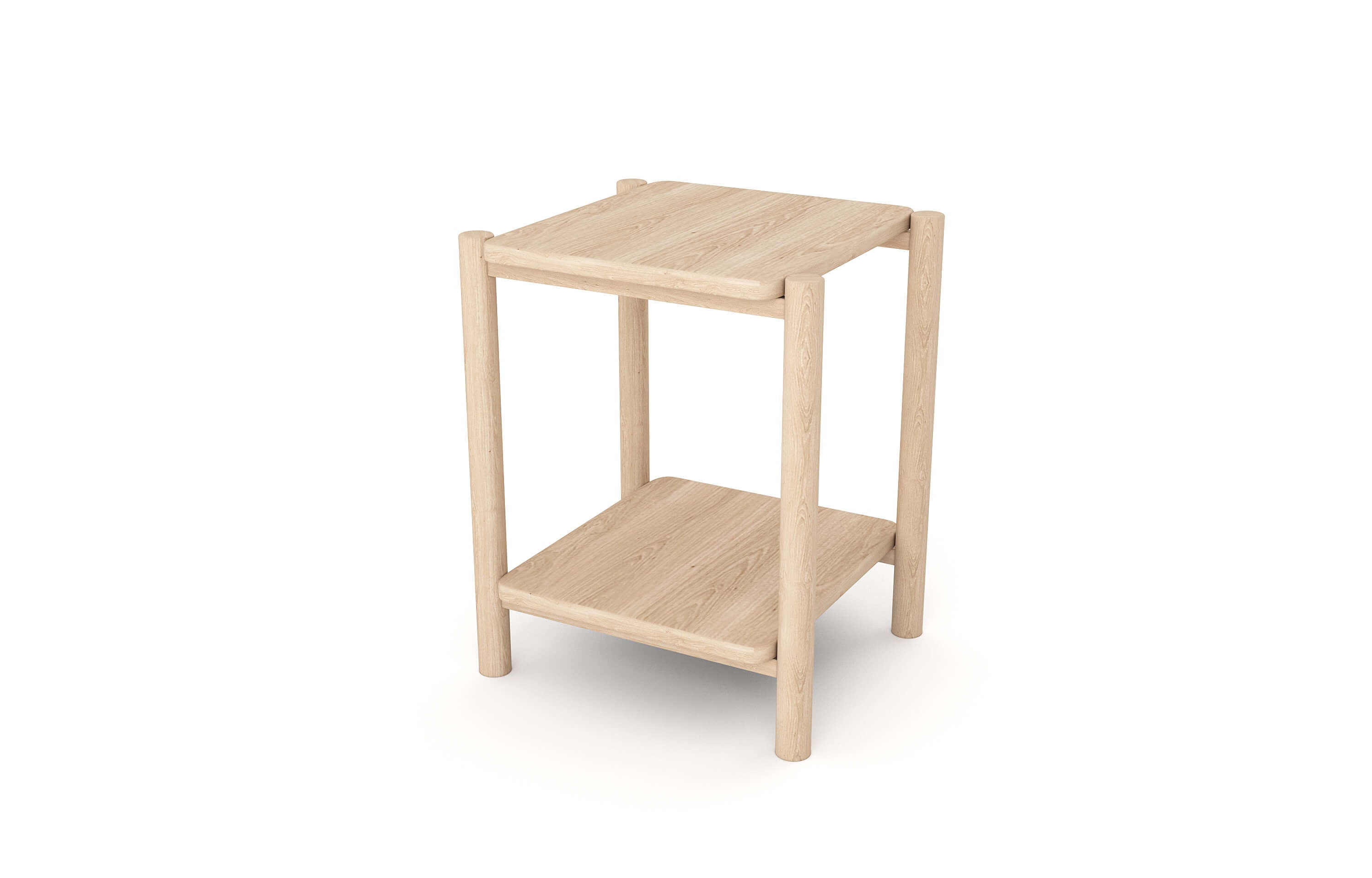 G: Iris Side Table in Maple Wood