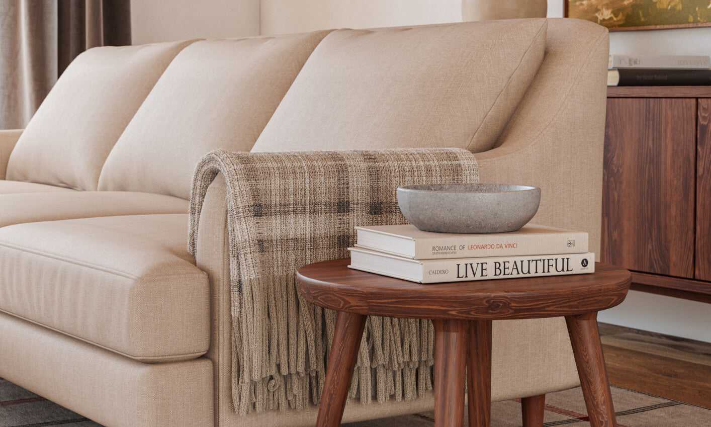 IRL: Shown in Linara Pebble Fabric