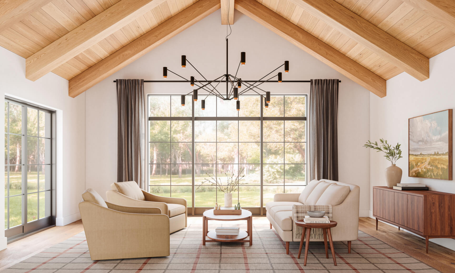 IRL: Shown in Linara Pebble Fabric