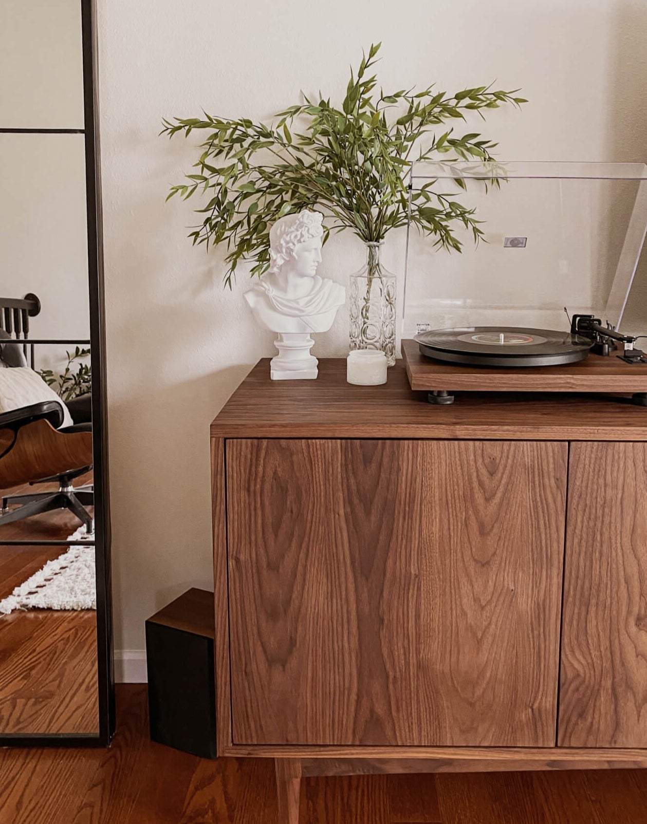 IRL: Emilia Credenza in Walnut