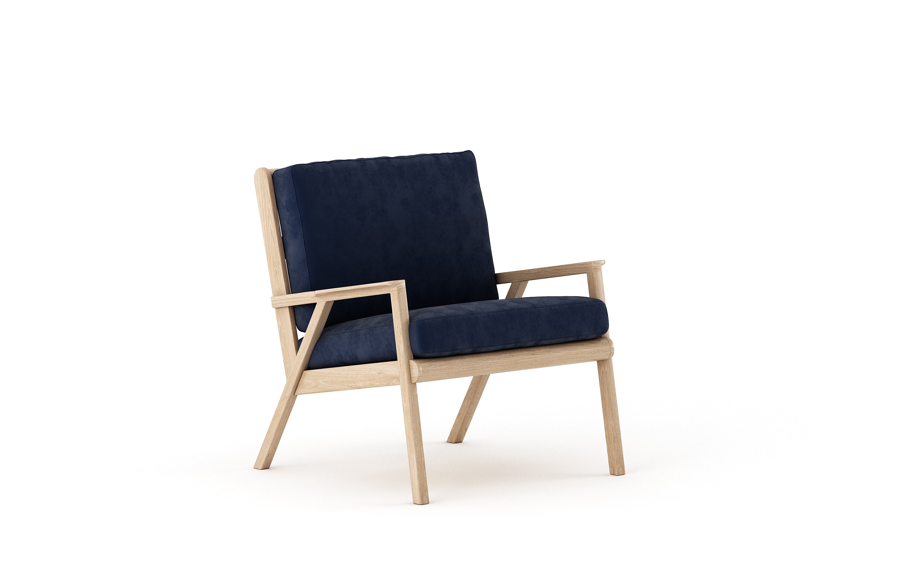 Ridge Accent Chair in Bella Midnight  (In Stock)