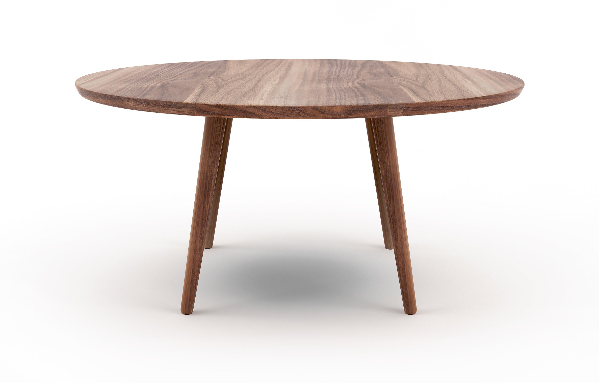 Voya Round Dining Table in Walnut