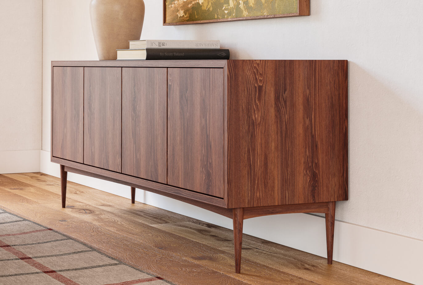 IRL: Emilia Credenza in Walnut