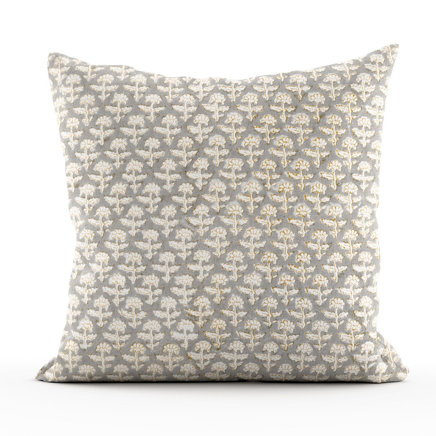 Lulu Throw Pillow in Phulara Fabric