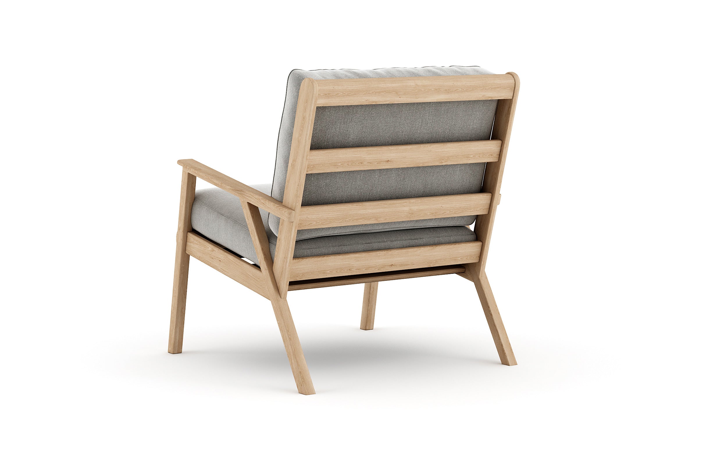 G: Shown in Smart Smoke fabric and Maple frame