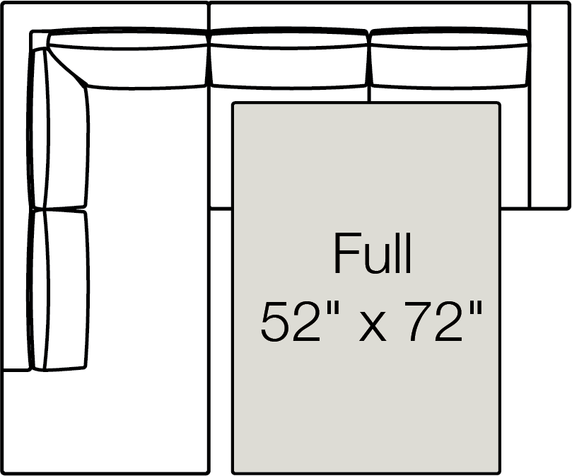 Rio Bumper Left Full Sleeper Sectional Drawing